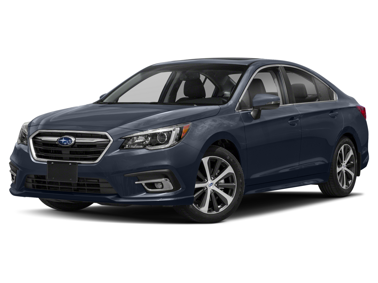 2019 Subaru Legacy 3.6R Limited in Ice Silver Metallic — front three-quarter view