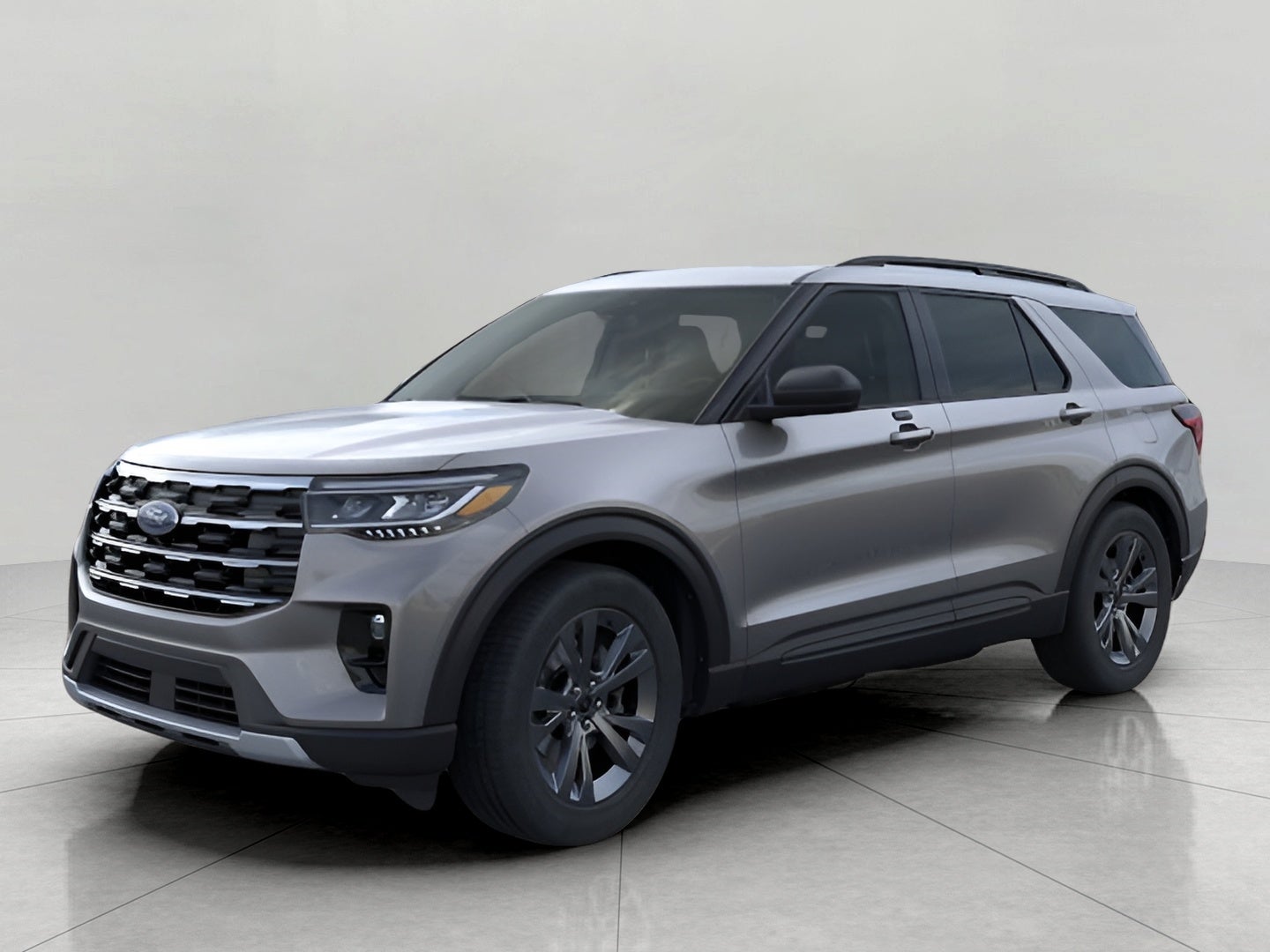 2026 Ford EXPLORER ACTIVE in Carbonized Gray Metallic — front three-quarter view